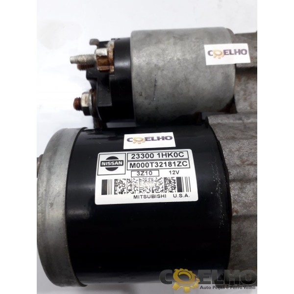 Motor Arranque Nissan March 1.6 Sv 2014 - Usado