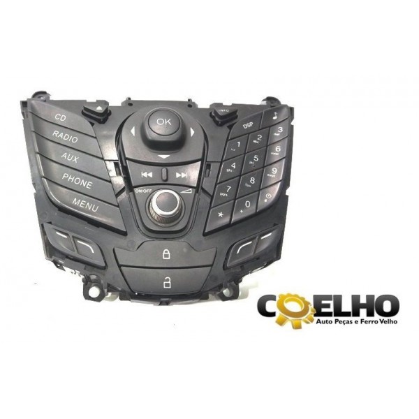 Painel De Controle Do Rádio Original Ford Ka (1101)