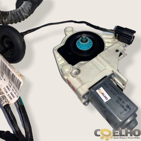 Motor Vidro Com Chicote Traseiro Esquerdo Ford Edge 2011