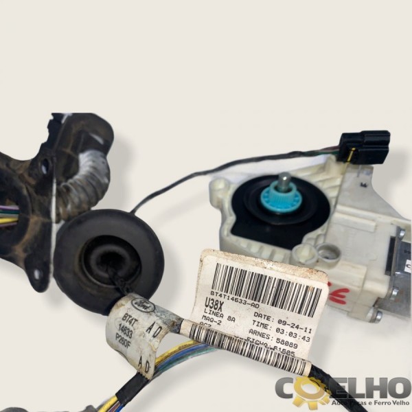 Motor Vidro Com Chicote Traseiro Esquerdo Ford Edge 2011