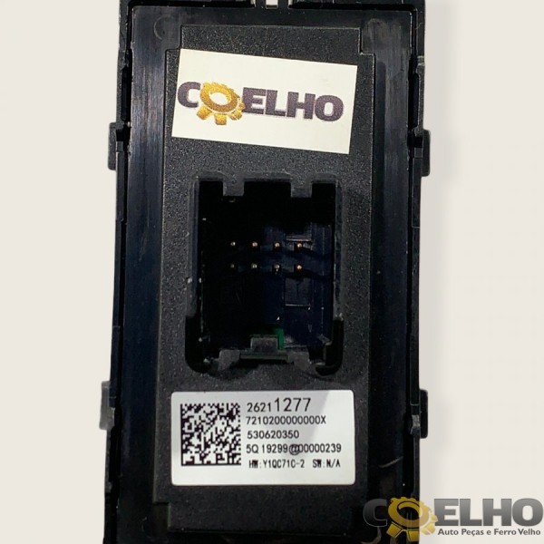 Comando Vidro Elétrico Tras. Dir. Onix Premier 2020 (344)