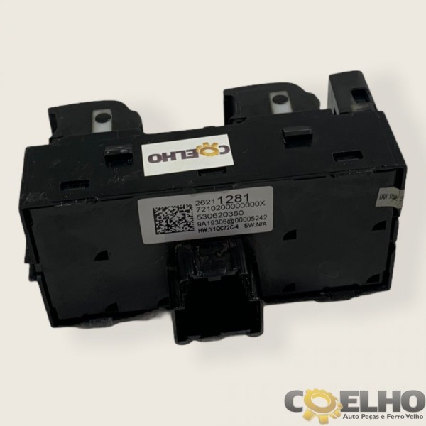 Comando Vidro Elétrico Diant. Esq. Onix Premier 2020 (343)