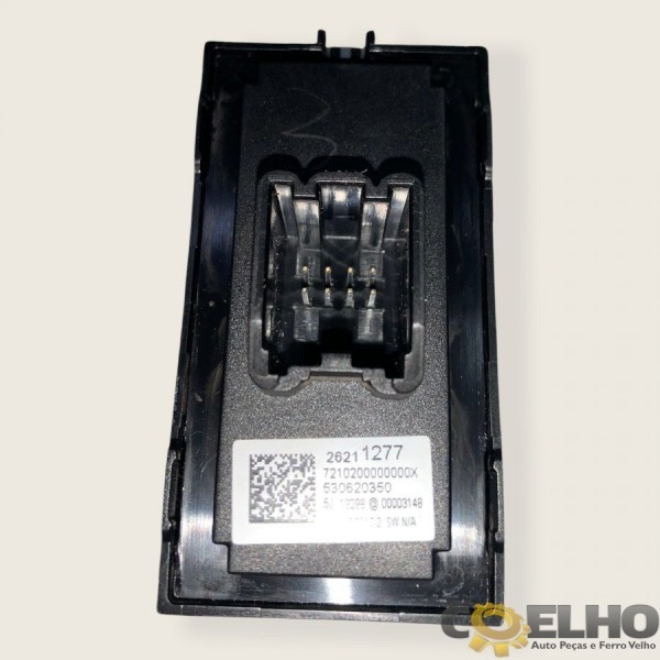 Comando Vidro Elétrico Tras Esq Chevrolet Onix Premier 2020