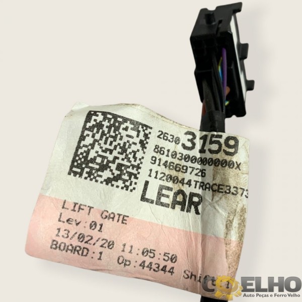 Chicote Tampa Traseira Onix Hatch 1.0 3cc Turbo 2020 (480)