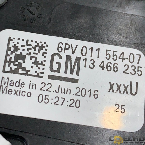 Pedal Acelerador Chevrolet Cruze Aut.  1.4t 2016/2017 (2692)