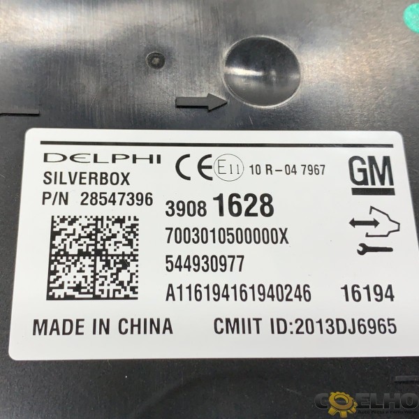 Módulo Silverbox Cruze 1.4 Turbo Ltz 16/17 (2764)