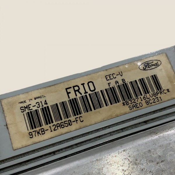 Módulo Injeção Ford Ka 1.0 1997 97kb-12a650-fc (3855)