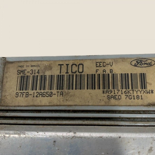 Módulo Injeção Ford Ka Fiesta 97fb-12a650-ta (3867)