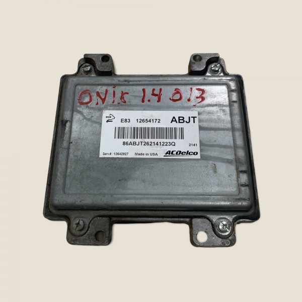 Módulo De Injeção Chevrolet Onix 1.4 Flex 2013 12654172