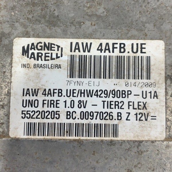 Módulo Injeção Uno 1.0 2009 Flex 55220205