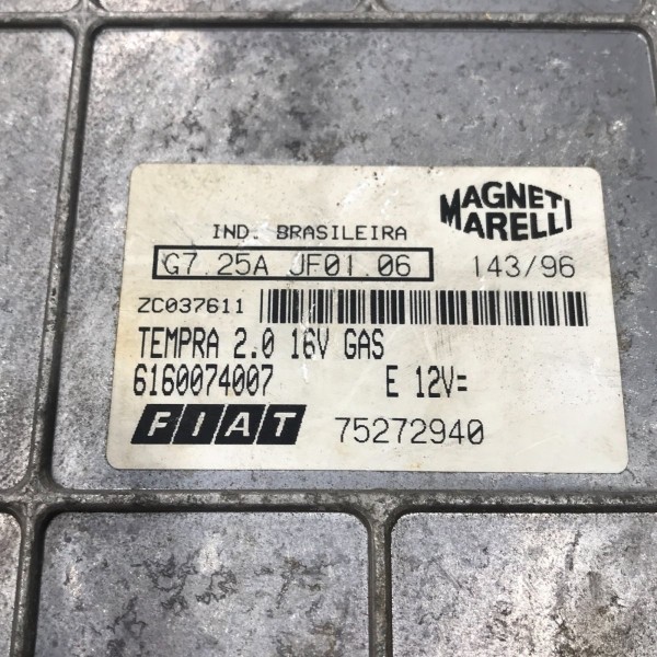 Módulo Injeção Fiat Tempra 2.0 16v 6160074007 (3907)