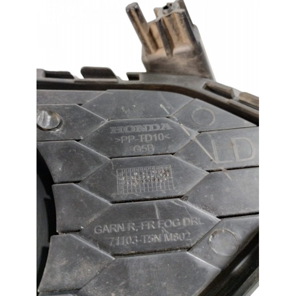 Grade Farol Milha Honda Fit 18 Até 20 D/d Preto Direito