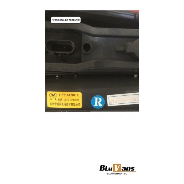 Lanterna Traseira Lado Direito Hafei Effa Towner Van Furgão