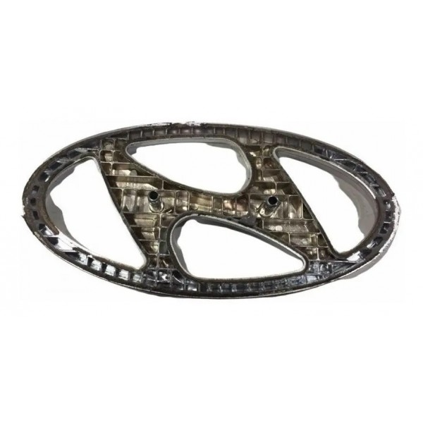 Emblema Hyundai Tampa Traseira Hb20 Hatch 2014