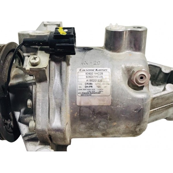 Compressor Do Ar Condicionado Nissan Versa 1.6 16v 2019