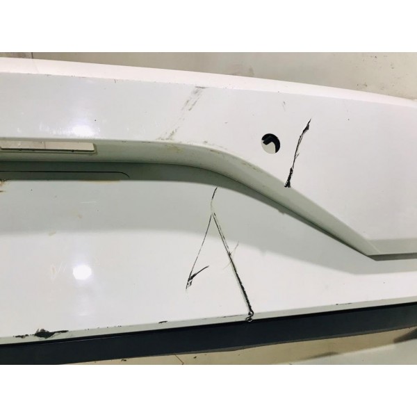 Para Choque Traseiro Vw Saveiro G8 1.6  2018/2020 C/detalhe