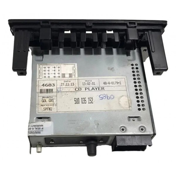 Rádio Central Multimídia Vw Gol/voyage/saveiro G6/g7 13/2016