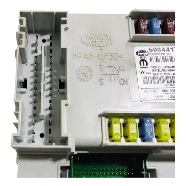 Caixa De Fusível Fiat Argo Drive 1.0 2018 503441780109