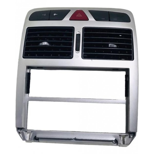 Moldura Radio/difusor Ar/comando Central Peugeot 307