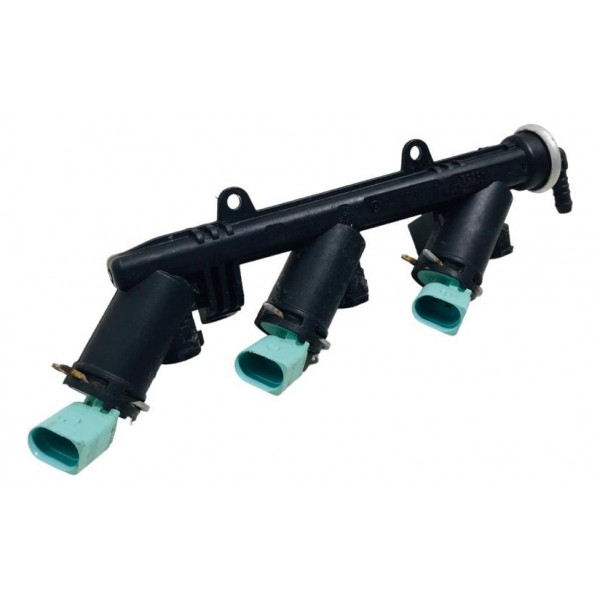 Flauta Dos Bicos Injetores Vw Gol G7 / G8 1.0 2018/2020