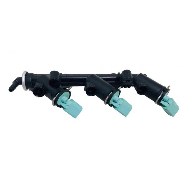 Flauta Dos Bicos Injetores Vw Gol G7 / G8 1.0 2018/2020