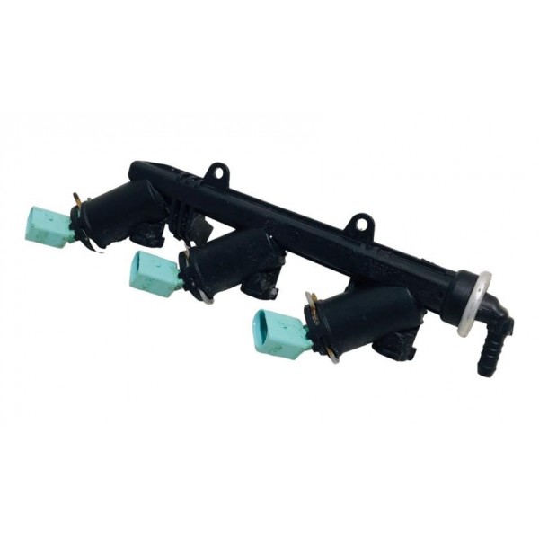 Flauta Dos Bicos Injetores Vw Gol G7 / G8 1.0 2018/2020