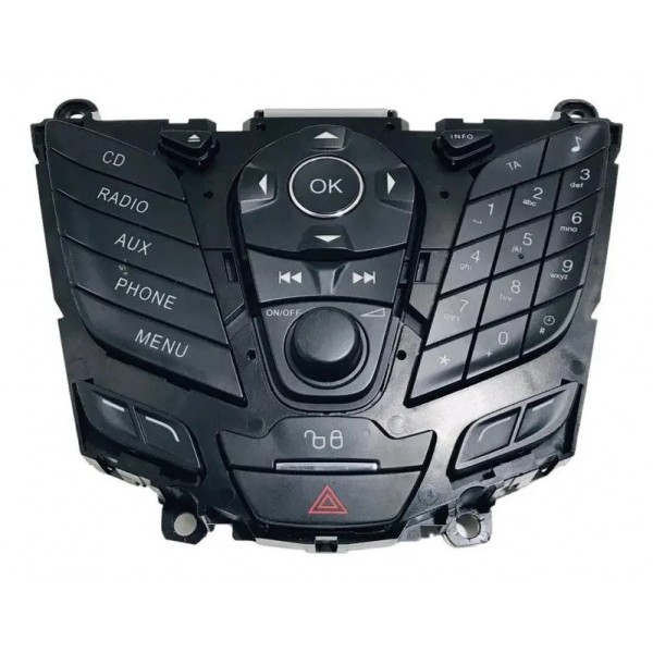 Comando Rádio Botão Alerta Ford Ecosport 2014 A 2018