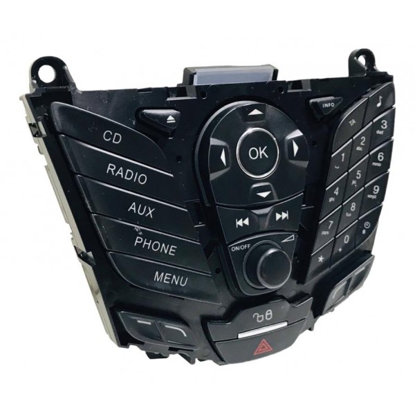 Comando Rádio Botão Alerta Ford Ecosport 2014 A 2018