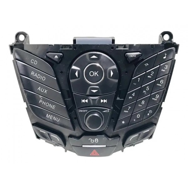 Comando Rádio Botão Alerta Ford Ecosport 2014 A 2018