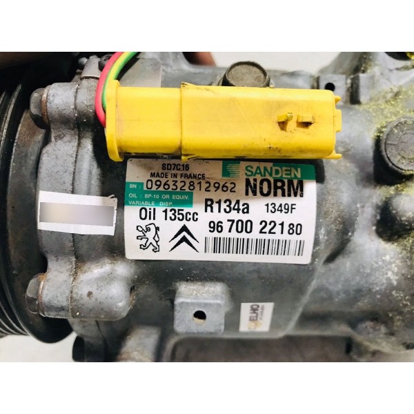 Compressor Do Ar Condicionado Citroen C5 2.0 16v 2010