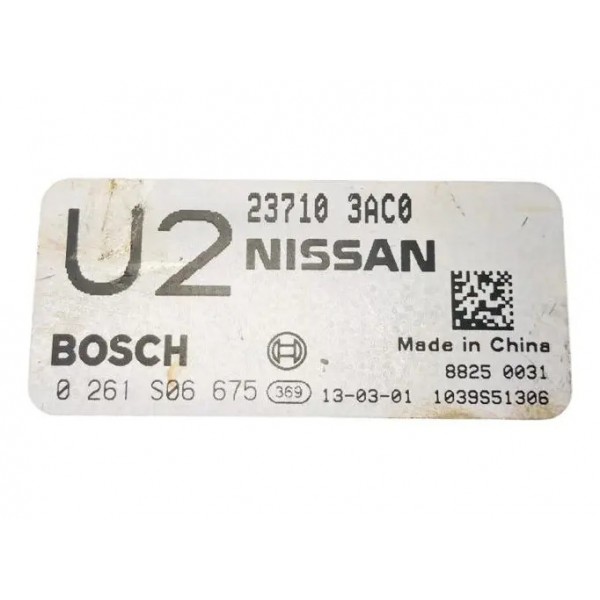 Modulo De Injeção Nissan March Versa 1.6 16v 2008 A 2013