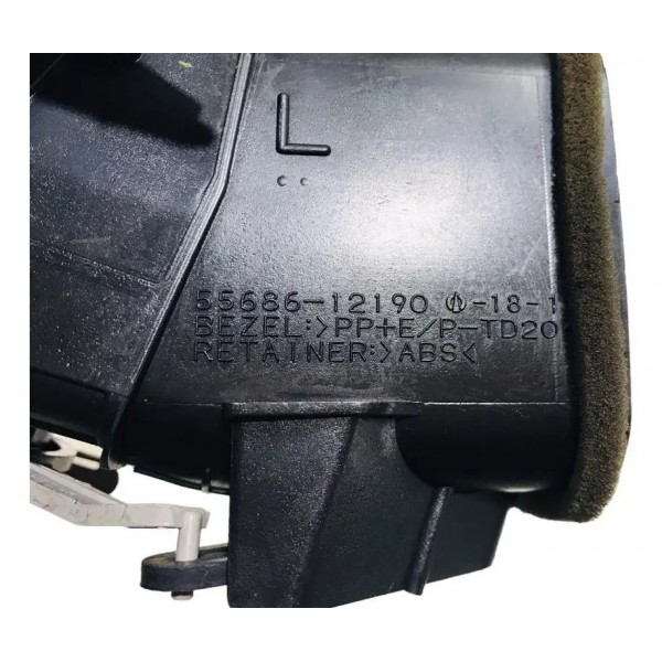 Difusor Ar Toyota Corolla Lado Esquerdo 2009 A 2014