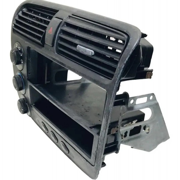 Moldura Painel Comando De Ar C/difusores Honda Civic 13/2015