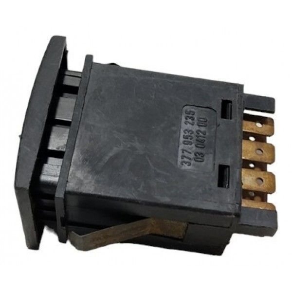 Interruptor Do Pisca Alerta Audi/vw 377953235 A71 Preto