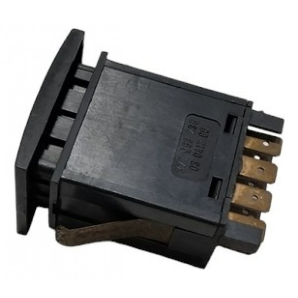 Interruptor Do Pisca Alerta Audi/vw 377953235 A76 Preto