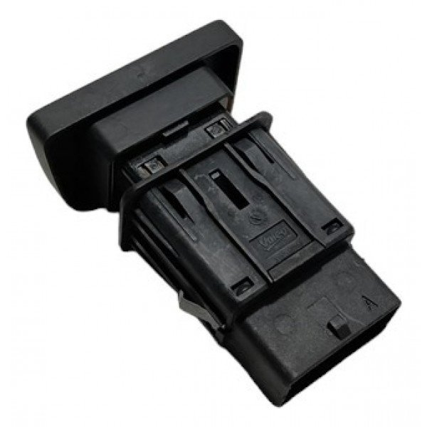 Interruptor Pisca Alerta Gol Saveiro Voyage G5 5u953235c A79 Preto