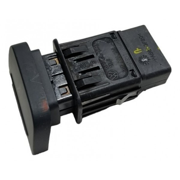 Interruptor Pisca Alerta Gol Saveiro Voyage 5u0953235c A119 Preto