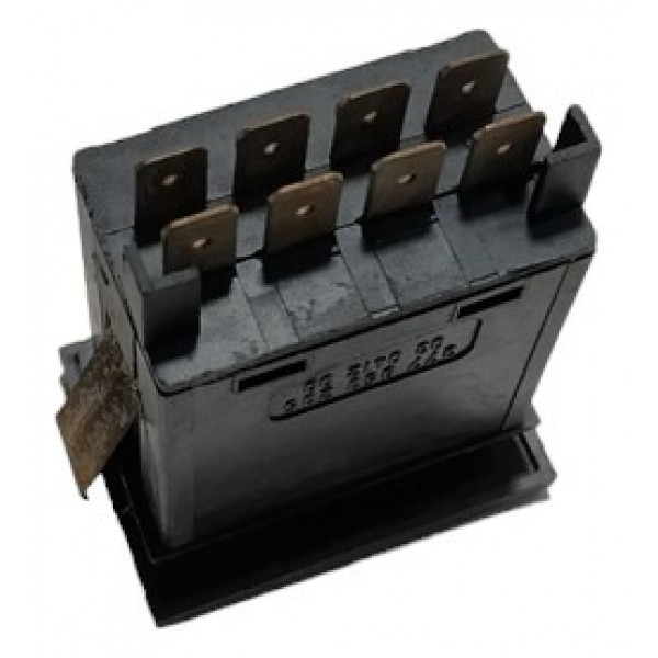 Botão Interruptor De Pisca Alerta Vw 377953235 A123 Preto