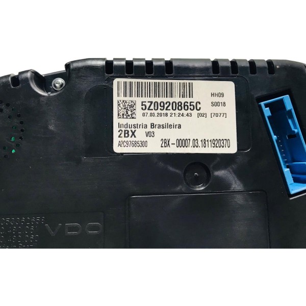 Painel De Instrumentos Volkswagen Spacefox 2018 Original