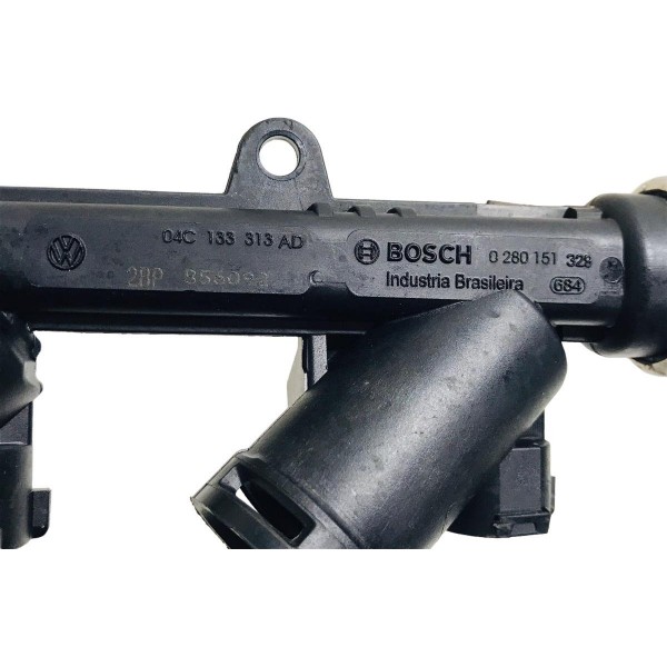 Flauta Bico Injetor Volkswagen Gol L 1.0 3cc 2018