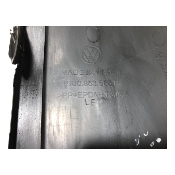 Grade Moldura Farol Milha Lado Esq Volkswagen Gol G7 2018