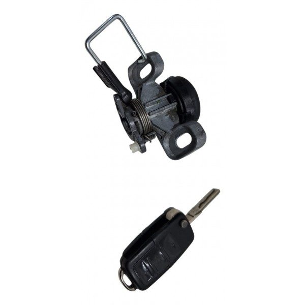 Cilindro Miolo Fechadura Porta Malas + Chave Vw Fox 2012-13