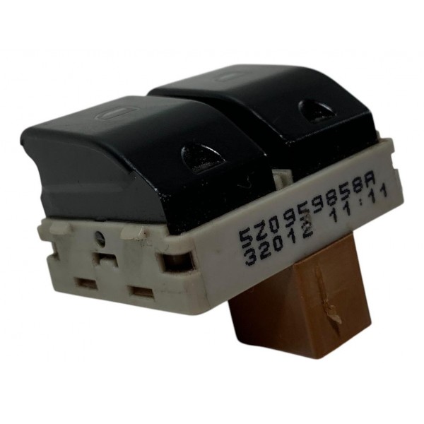 Botão Vidro Elétrico Dianteiro Esquerdo Volkswagen Fox 2012