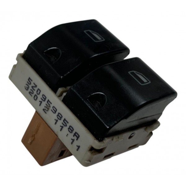 Botão Vidro Elétrico Dianteiro Esquerdo Volkswagen Fox 2012
