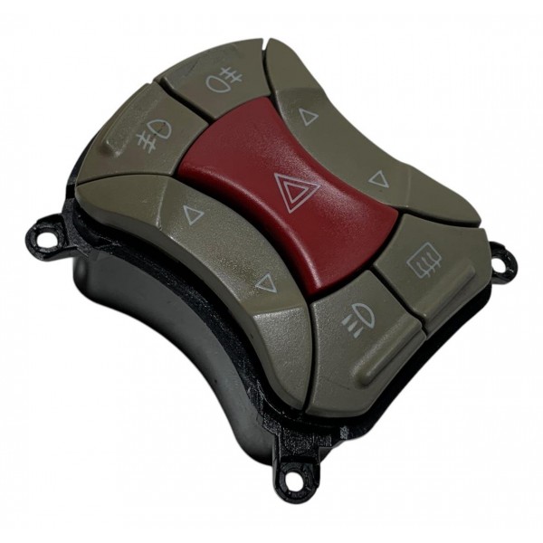 Botão Interruptor Alerta Milha Desembaçador Fiat Doblo 2005