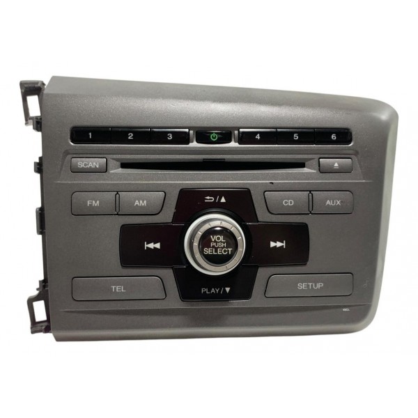 Rádio Original Honda Civic G9 2014 39100ts0m01