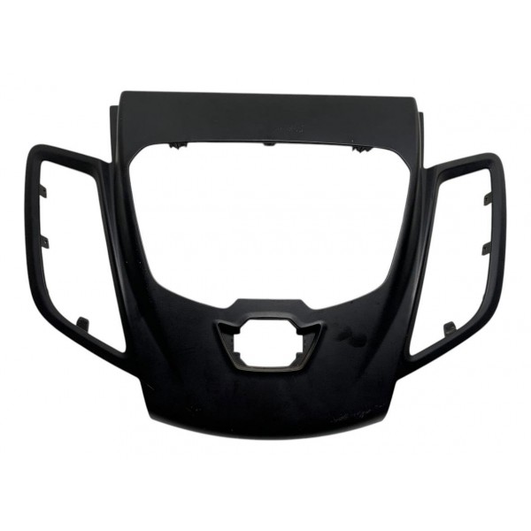Moldura Central Painel Comando Som Ford New Fiesta 2014