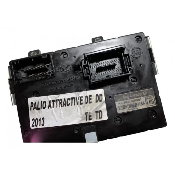 Caixa Fusível Body Computer Fiat Palio Attract 1.0 2014