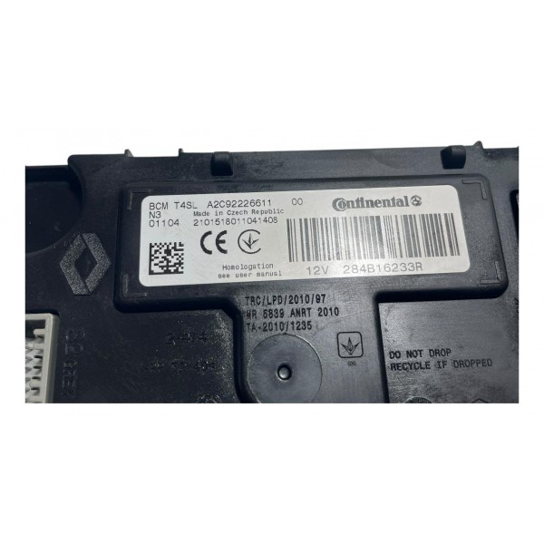 Módulo Bcm Conforto Renault Duster 1.6 2022