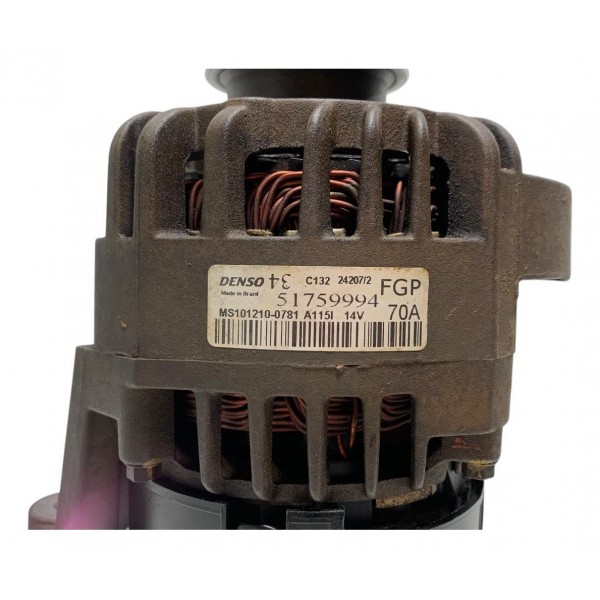 Alternador 70a Fiat Palio Fire 1.0 8v 2008 51759994